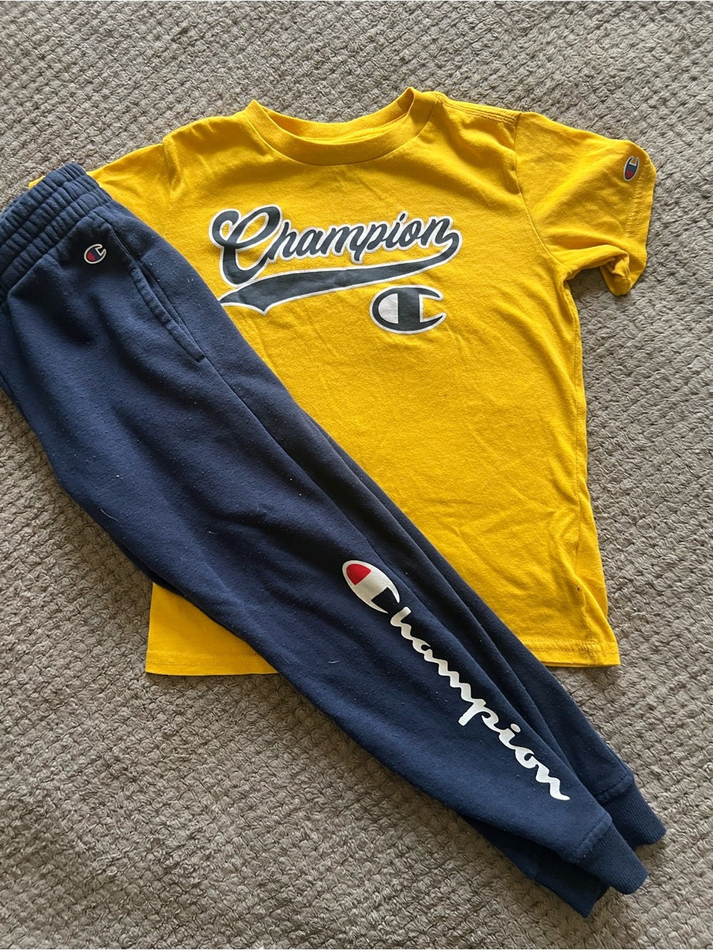Kids Champion Sweat Outfit